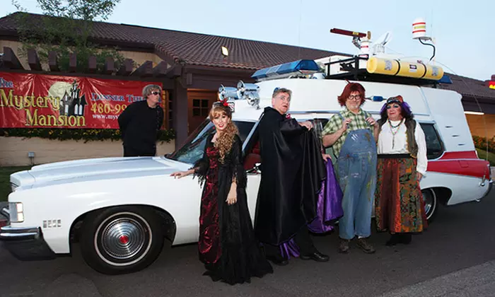 Three-Course Dinner and Murder-Mystery Show for Two or Four at Mystery Mansion Dinner Theater (Up to 41% Off) - Primary Image