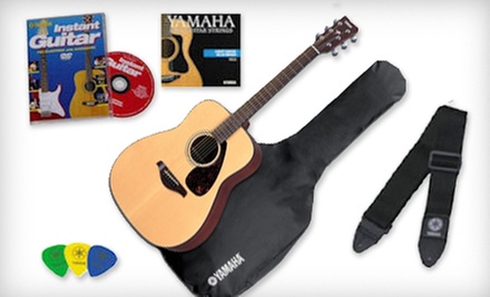 $179 for a Yamaha FG700S Acoustic Guitar Bundle with Gig Bag and Accessories from Austin Bazaar ($360.94 Value) Shipping Included. - Primary Image