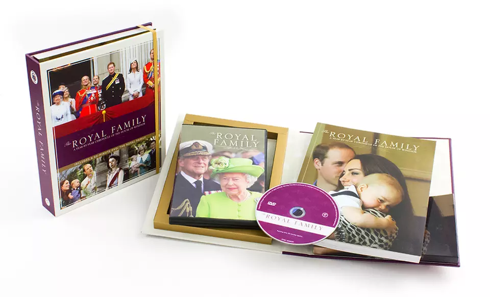 The Royal Family Book and DVD Gift Set - Primary Image