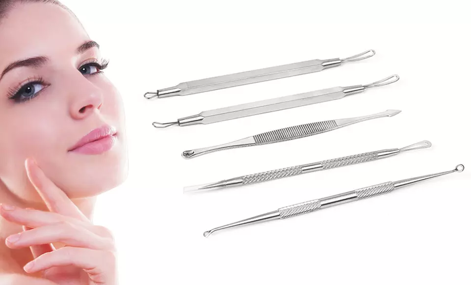 Blemish-Extractor Set (5-Piece). 3 Colors Available - Primary Image