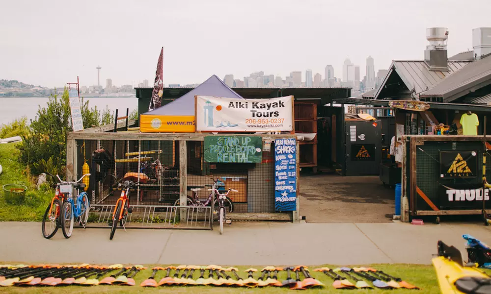 $12 for $20 Towards Bike, Skate, SUP, or Kayak Rental from Alki Kayak Tours - Second Medium