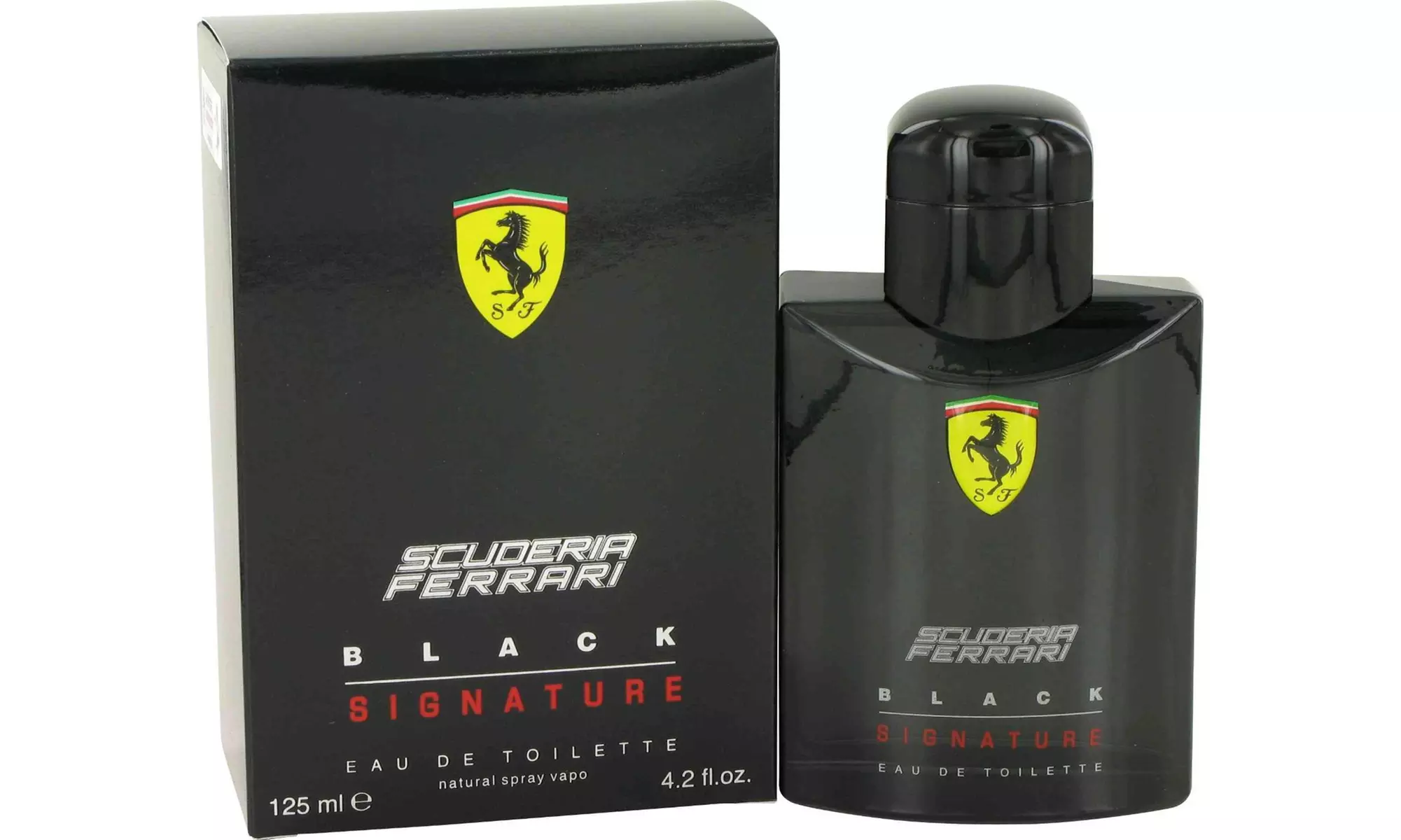 Ferrari Black Signature Eau de Toilette for Men (4.2 Fl. Oz.) - Primary Image