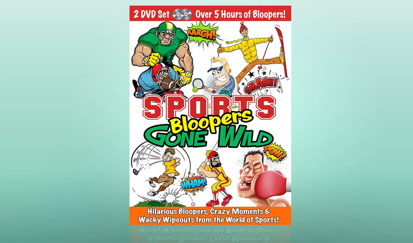 Sports Bloopers Gone Wild 2-DVD Set - Primary Image