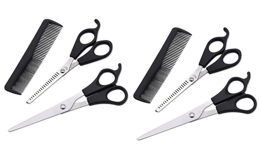 Image 3: Two or Three Piece Stainless Steel Grooming Set