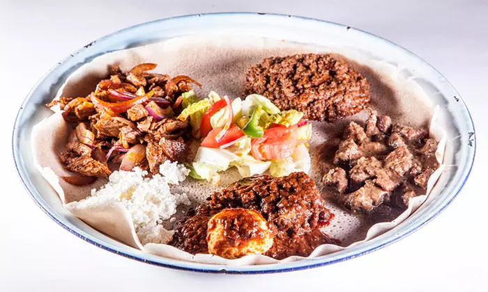 $15 for $25 Worth of Ethiopian Cuisine for Dinner at Abay Ethiopian Restaurant - Primary Image