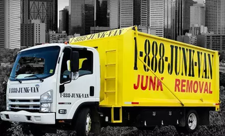$35 for Up to 250 Pounds of Junk Removal Including Labor, Transportation, and Disposal Fee from 1-888-Junk-Van ($152.50 Value) - Primary Image