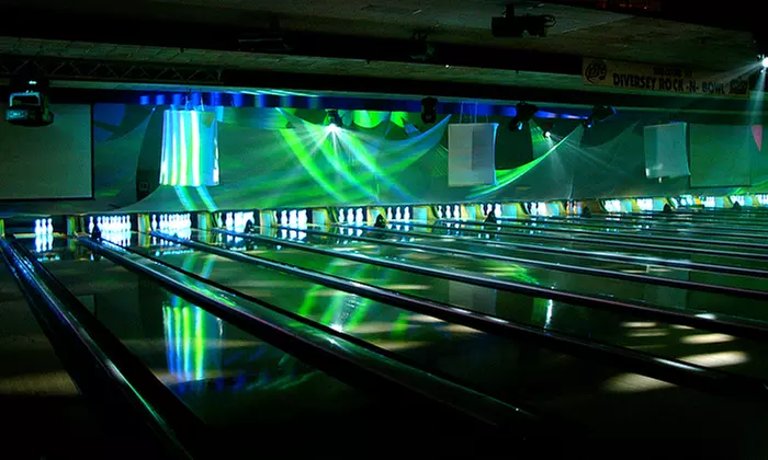 Bowling Package for Five at Diversey River Bowl - Two Options Available (Up to 61% Off) - Primary Image