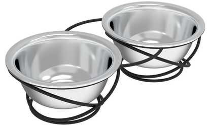 Petmaker Elevated Dog and Cat Feeding Bowls