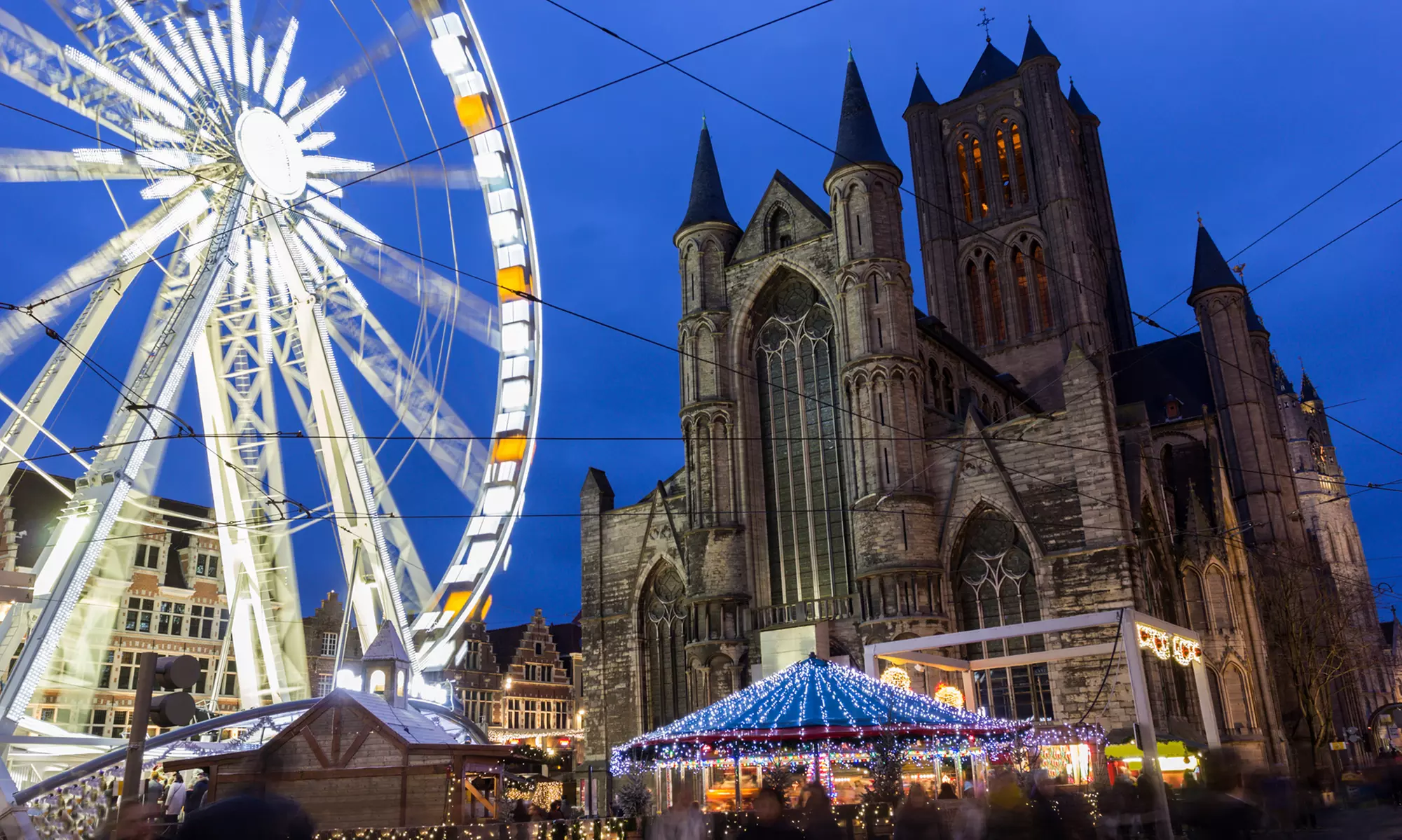 Gante y Brujas: 3 noches con vuelos ida y vuelta desde Madrid o Barcelona con alojamiento, desayuno y tren - Primary Image