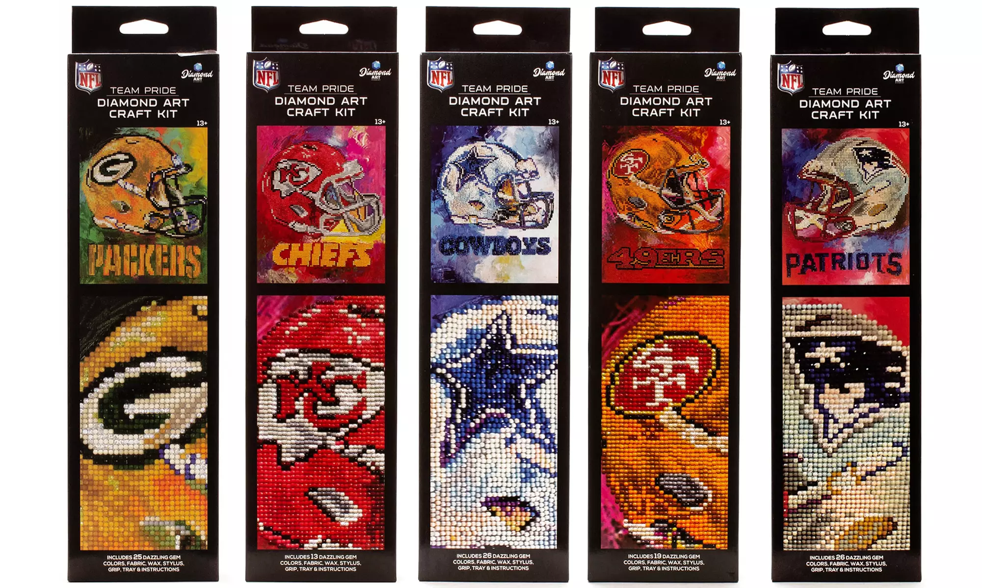 Sporticulture Officially Licensed NFL Diamond Dotz Craft Kit - Primary Image