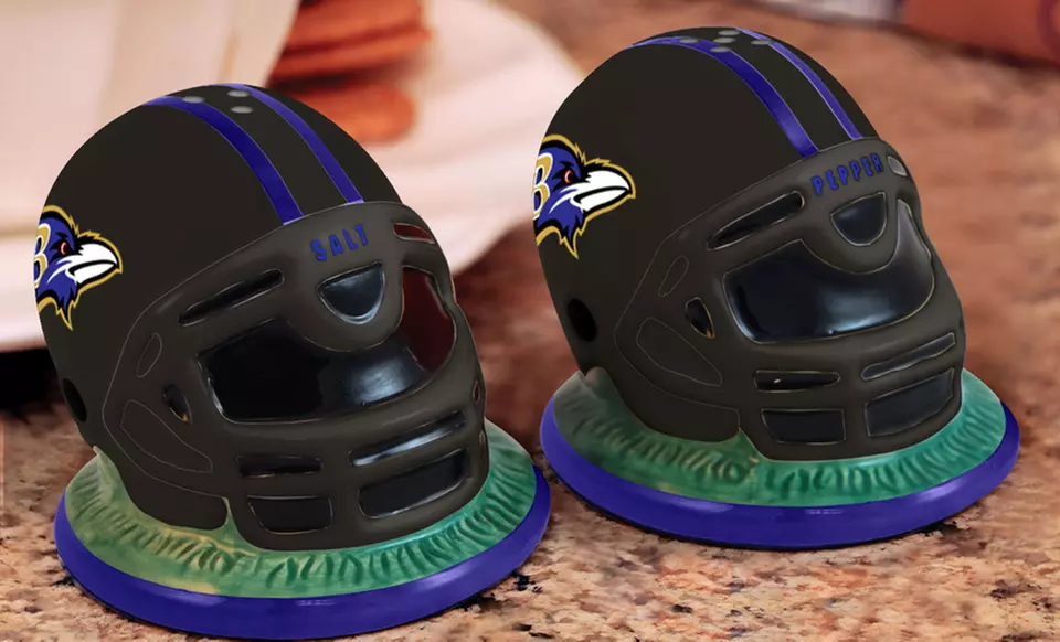 NFL Helmet Salt and Pepper Shakers. Multiple Teams Available. - Primary Image