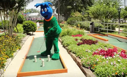 $15 for a Deluxe All-Day Fun Pass and $5 Game-Room Play Card at Putt-Putt Fun House (Up to $35 Value) - Primary Image