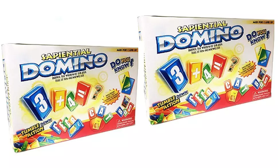 1 ou 2 boîtes de 150 dominos colorés - Second Medium