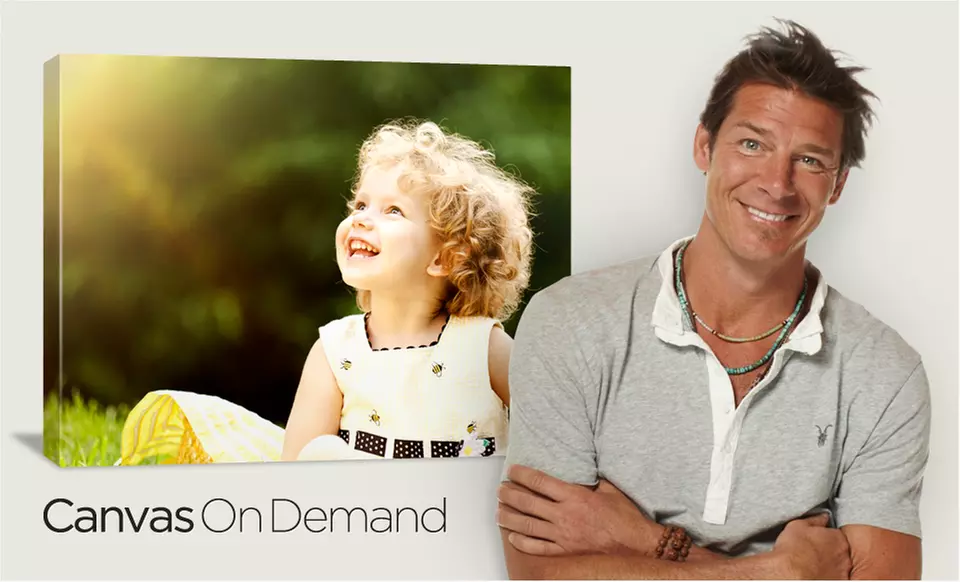 1 or 2 Personalized 16”x20” Gallery-Wrapped Canvases from Canvas On Demand (Up to 78% Off). Free Shipping. - Second Medium