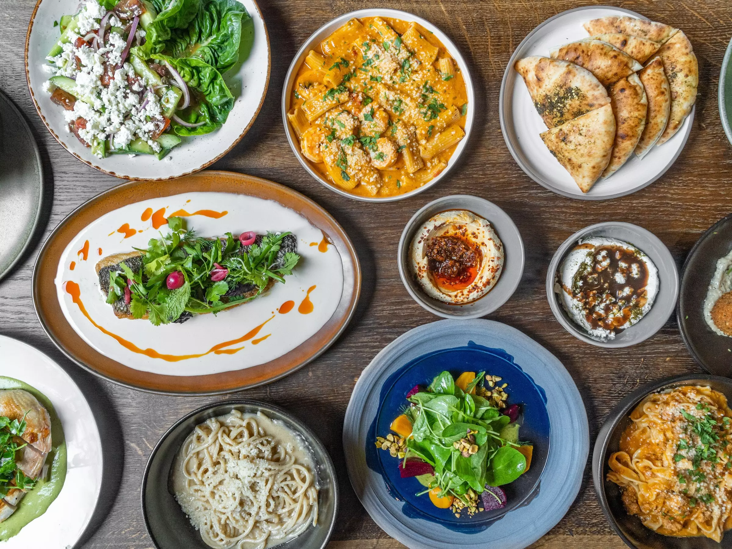 Experience Wolfsglen's Friday Jazz and Lunch for Two with up to 26% off, featuring drinks, appetizers, and entrees. - Primary Image