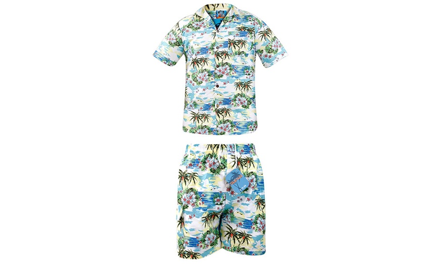 Image 12: Hawaiian Shirts and Shorts