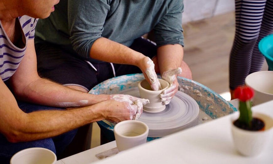 Image 1: Two-Hour Wheel Throwing Class
