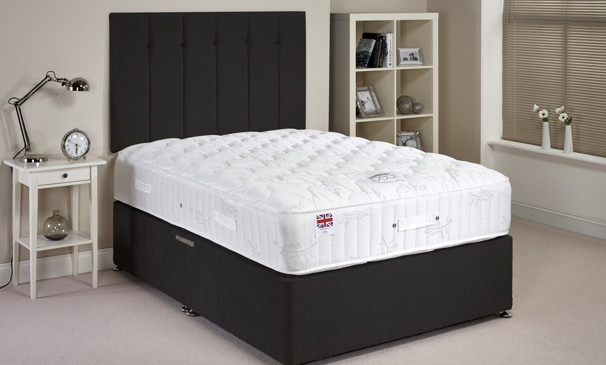 Image 3: Ortho Divan Bed with Mattress