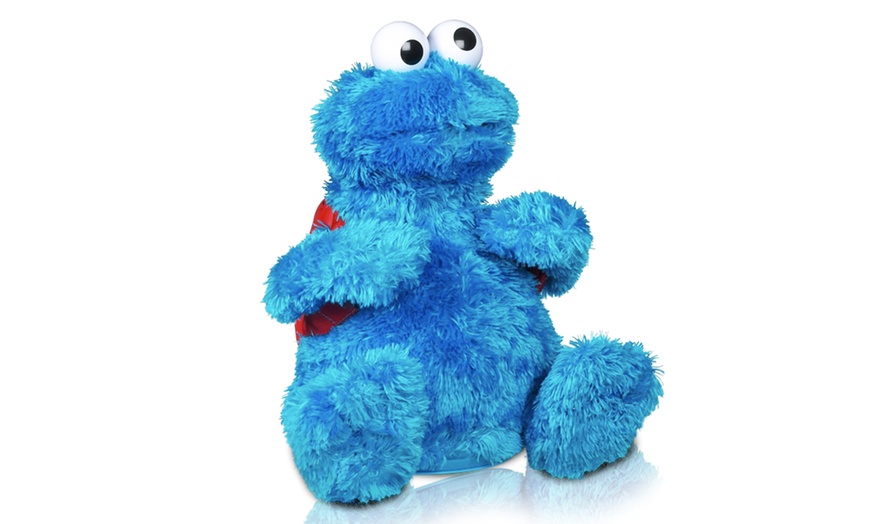 Sesame street count and hotsell crunch cookie monster plush