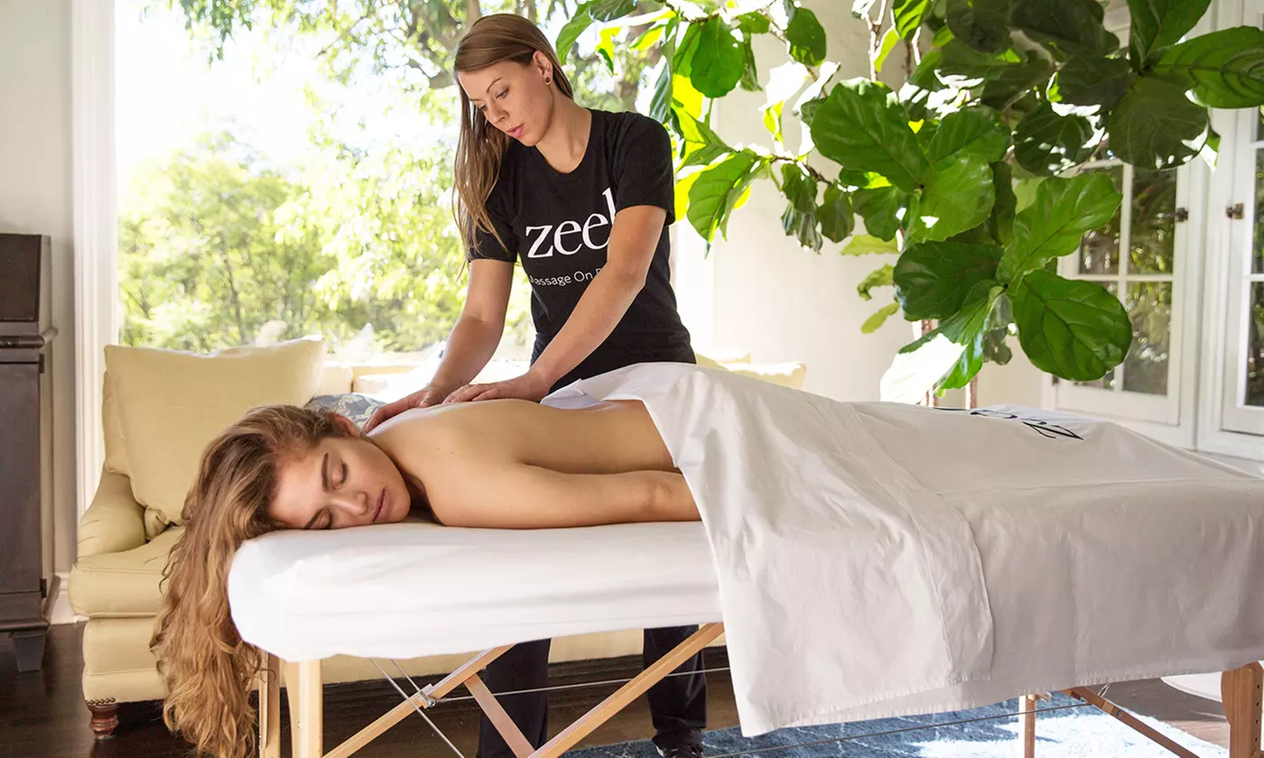 $69 for a 60-Minute In-Home Massage from Zeel Massage On Demand ($116.82 Value)  - Primary Image