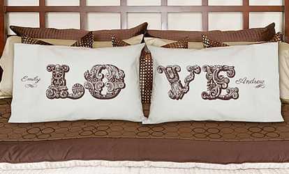 image for Customized Pillowcases from GiftsforYouNow.com (2-Pack)