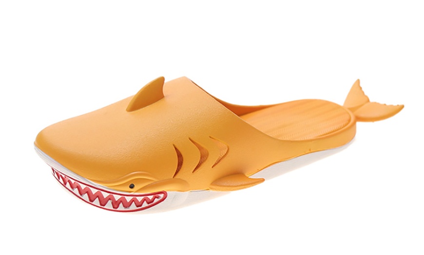 Image 7: Funny Shark Slippers