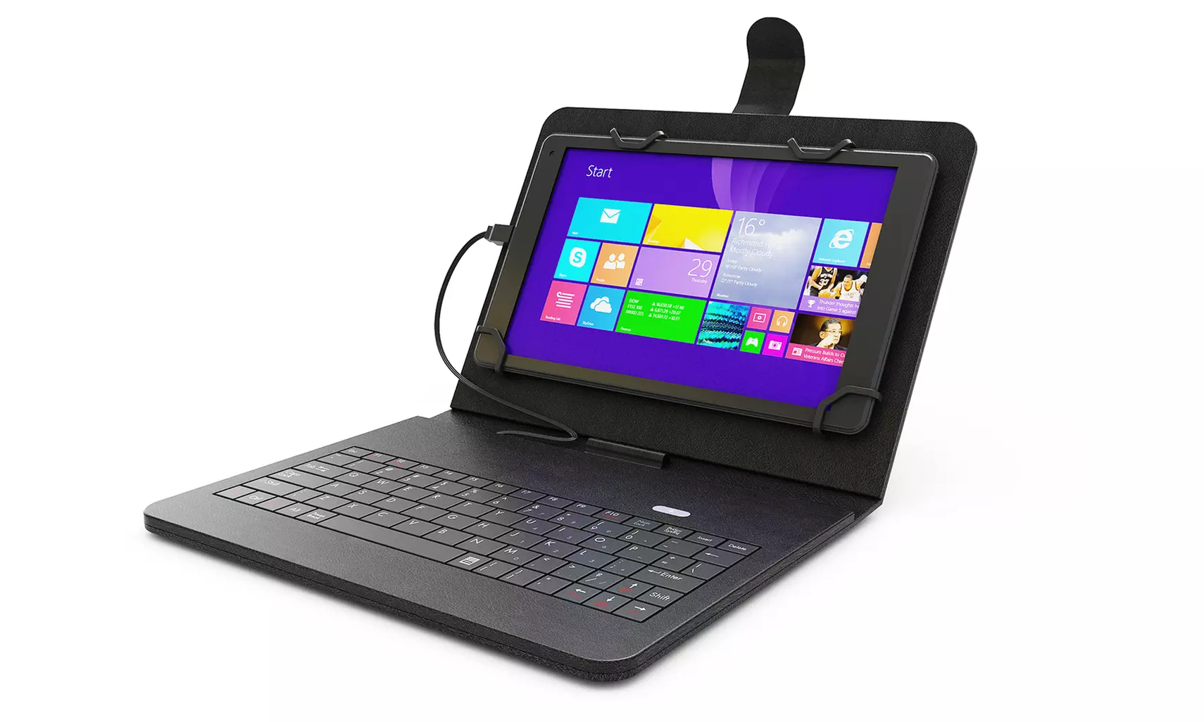 Hipstreet 8" 16GB Tablet with Windows 8.1, Quad Core Processor, and Keyboard - Second Medium