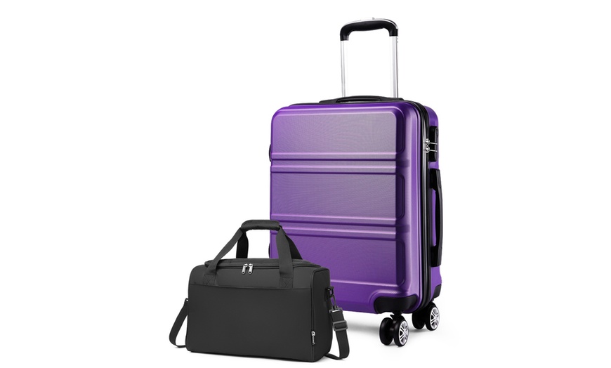 Image 7: KONO 20 Inch ABS Cabin Suitcase and Travel Bag Hand Luggage