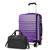 Image 7: KONO 20 Inch ABS Cabin Suitcase and Travel Bag Hand Luggage