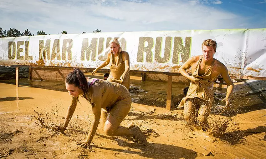 Admission to 5K Del Mar Mud Run on May 13 with Tech Tee Upgrade Included and More (Up to 40% Off)   - Primary Image