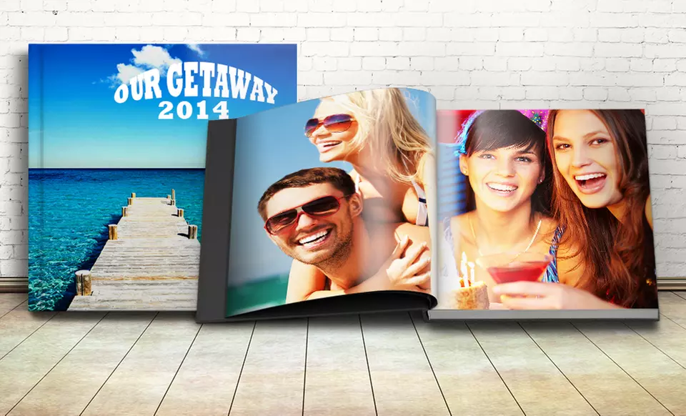 Personalized Photo Book from Printerpix (Up to 64% Off). Three Options Available. - Primary Image