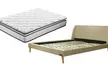 Lit "Oscar" sommier et pieds inclus, matelas "Empereur" 20 cm en option, Sampur, livraison offerte - Second Medium