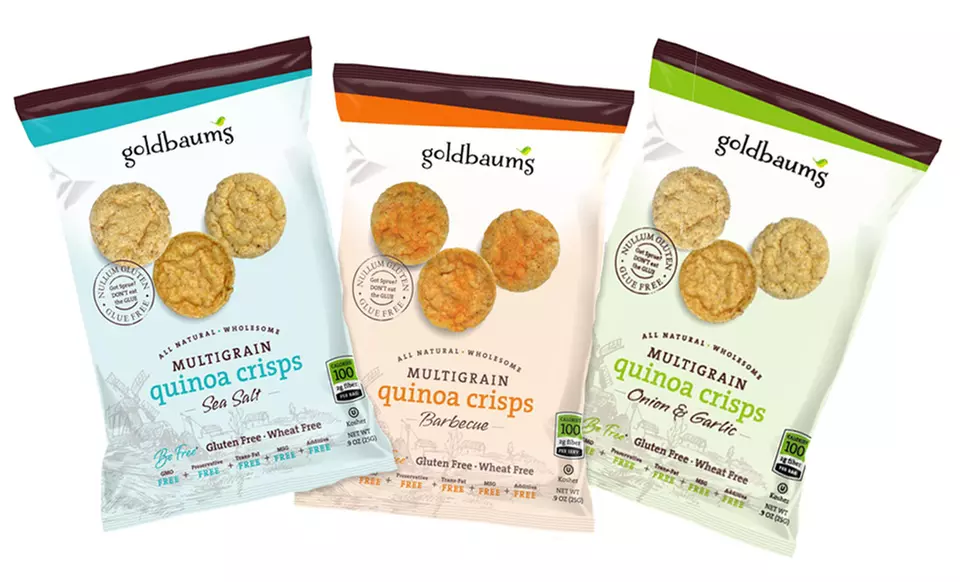 Goldbaums Multigrain Quinoa Crisps 24-Pack. Multiple Flavors Available. - Primary Image