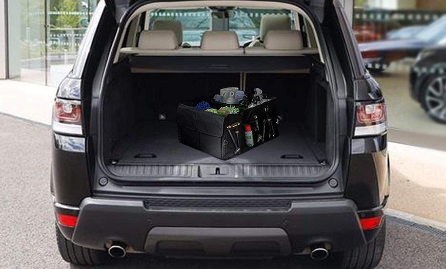 Image 3: Foldable Car Boot Organiser