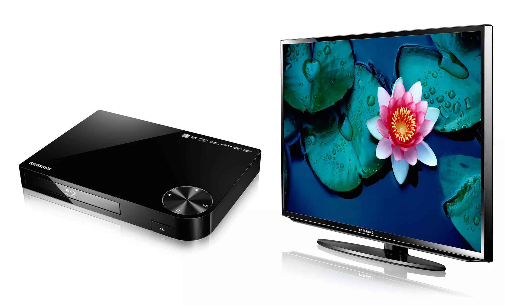 Samsung 50" 1080p Smart LED HDTV and Blu-ray Player Bundle - Second Medium