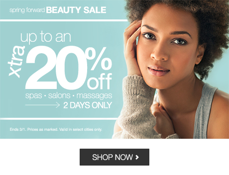 Spring Forward Beauty Sale