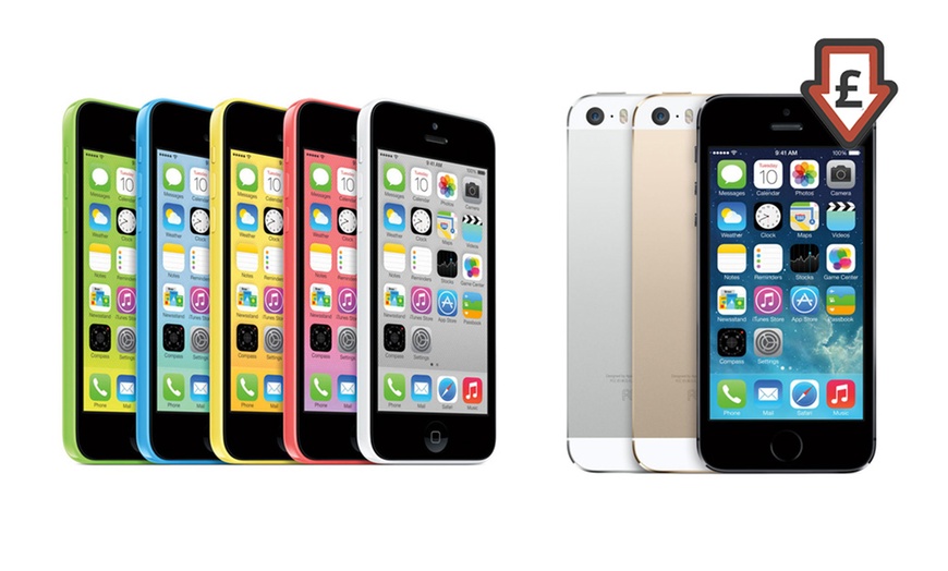 Image 1: Refurbished iPhone 5c or 5s