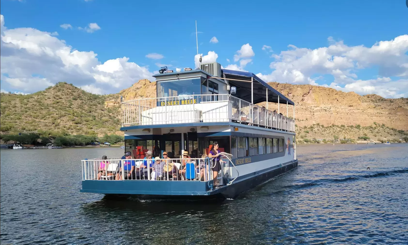 Explore Saguaro Lake's Wildlife and History with Desert Belle’s 80-Minute Narrated Cruise - Second Medium