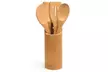 Diamond Home Bamboo Cooking Utensils with Spoons and Holders Sets - Second Medium
