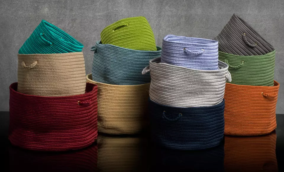 Colonial Mills Clutterguard Indoor/Outdoor Soft Storage Basket (Up to 57% Off). 12 Colors. Free Shipping and Returns. - Primary Image