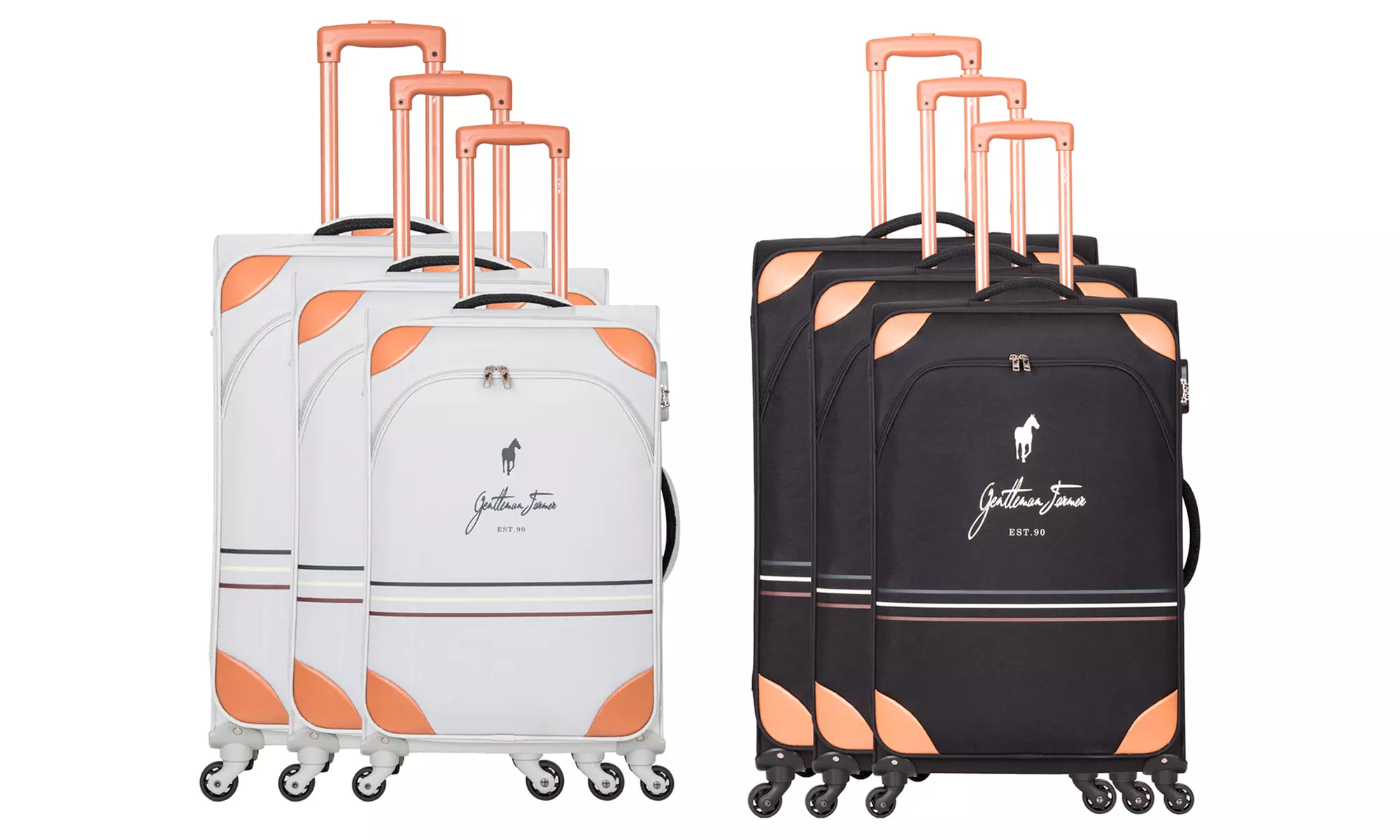 1 ou 3 valises souples Gentleman Farmer, collection Mathew - Primary Image