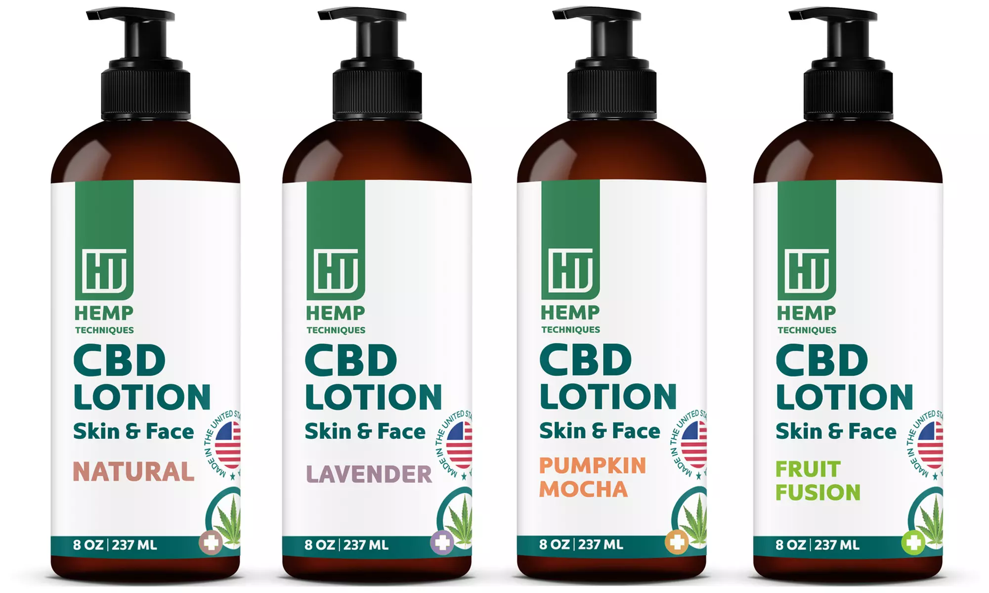 CBD Body Lotion from Hemp Techniques (500MG) - Primary Image