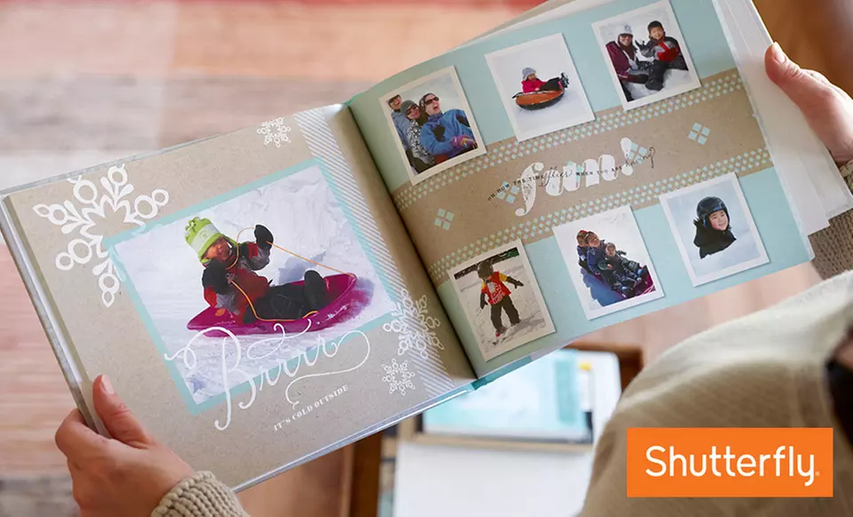 8x8, 8x11, or 10x10 Custom Photo Book from Shutterfly (Up to 67% Off) - Primary Image