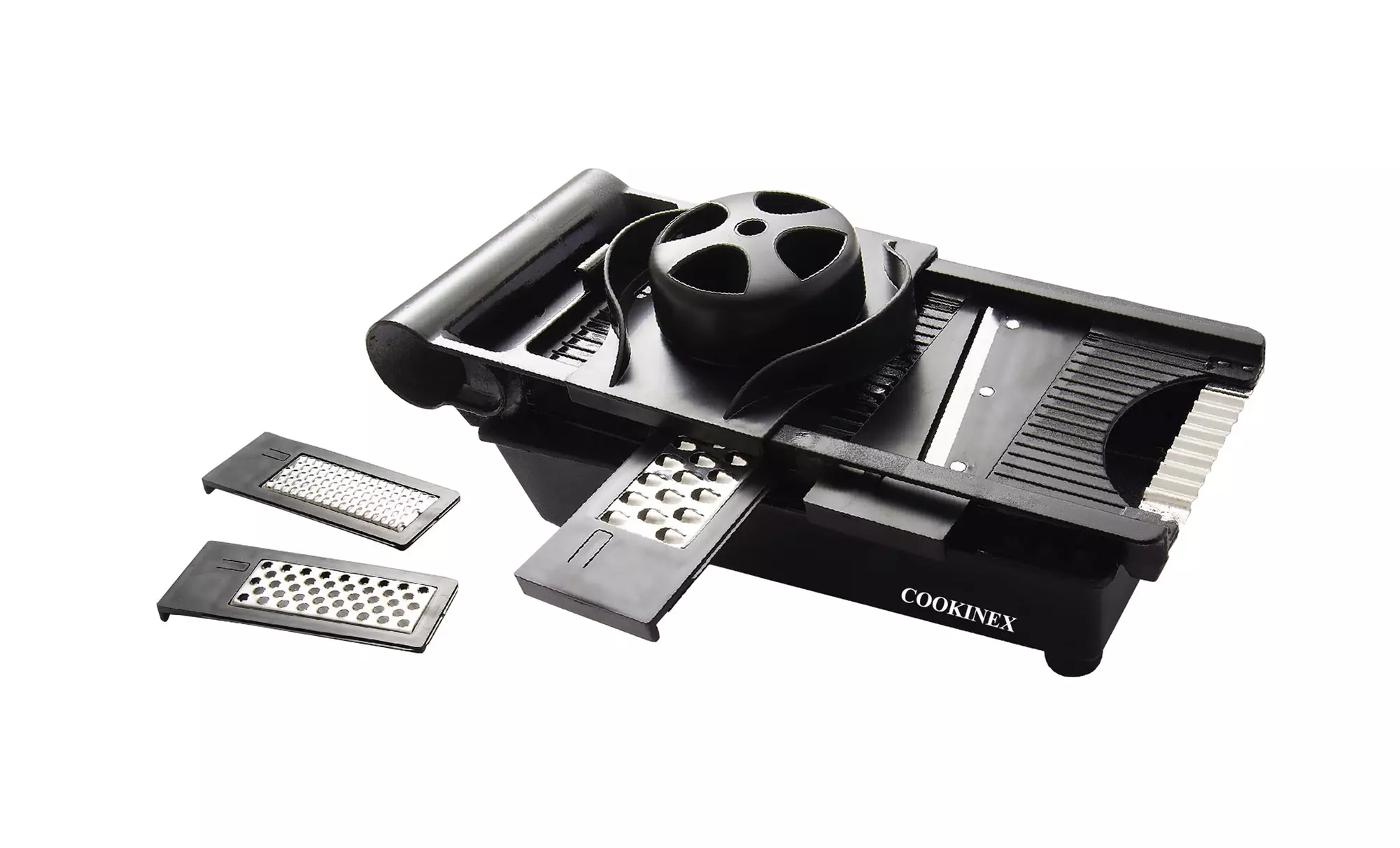 6-Piece Kitchen Mandoline Slicer and Grater. Free Returns. - Second Medium