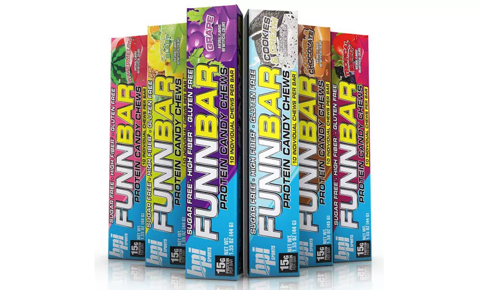 BPI Sports Funnbar Protein Candy Chews (12-Pack) - Primary Image
