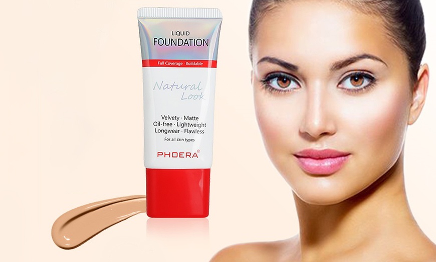 Image 15: Phoera Velvety Matte Lightweight Liquid Foundation