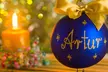 Od 12,90 zł: ręcznie dekorowana bombka z osobistą dedykacją – jednokolorowa, malowana i więcej ze sklepu Farin - Image 2