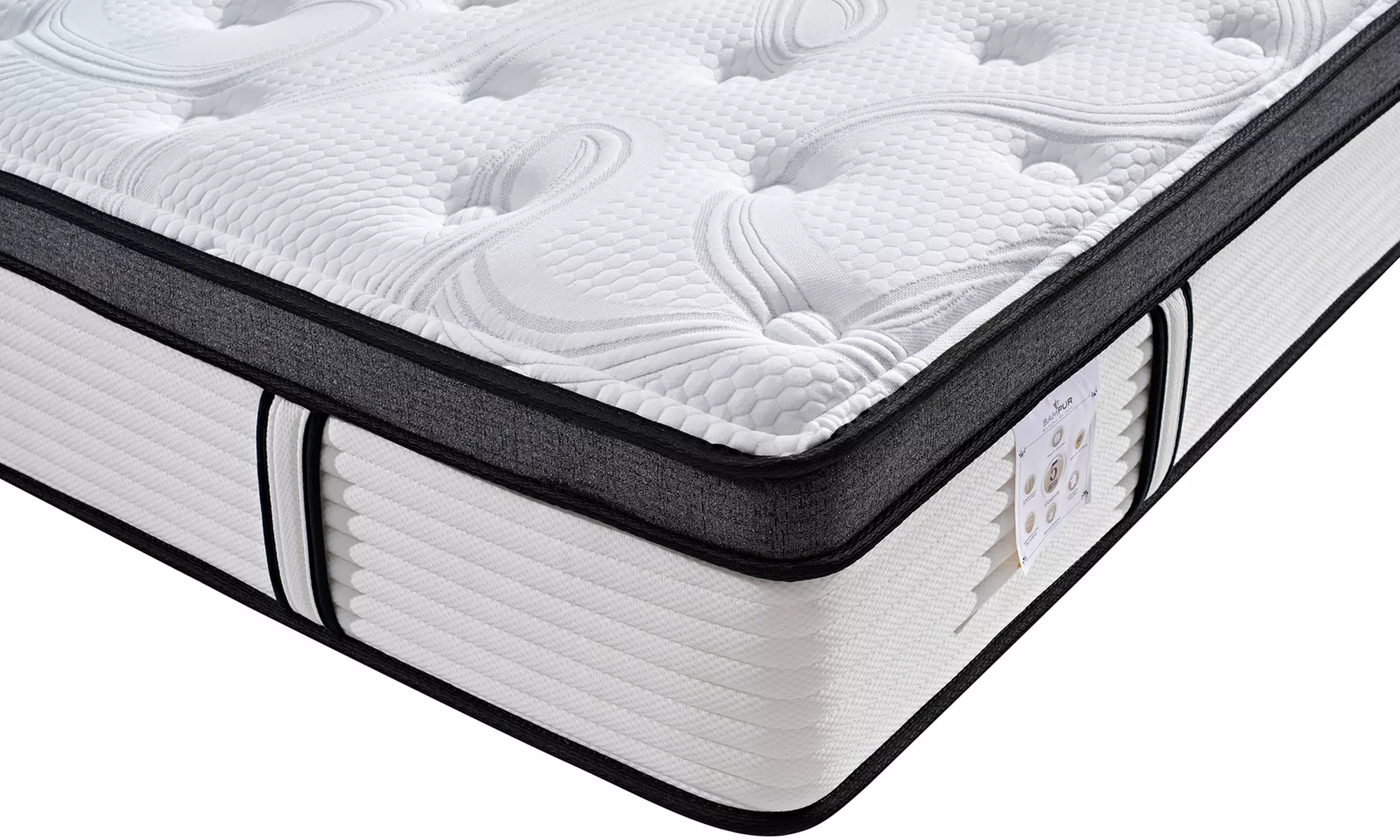 Matelas Grand View tehnologie hybride, 26 cm