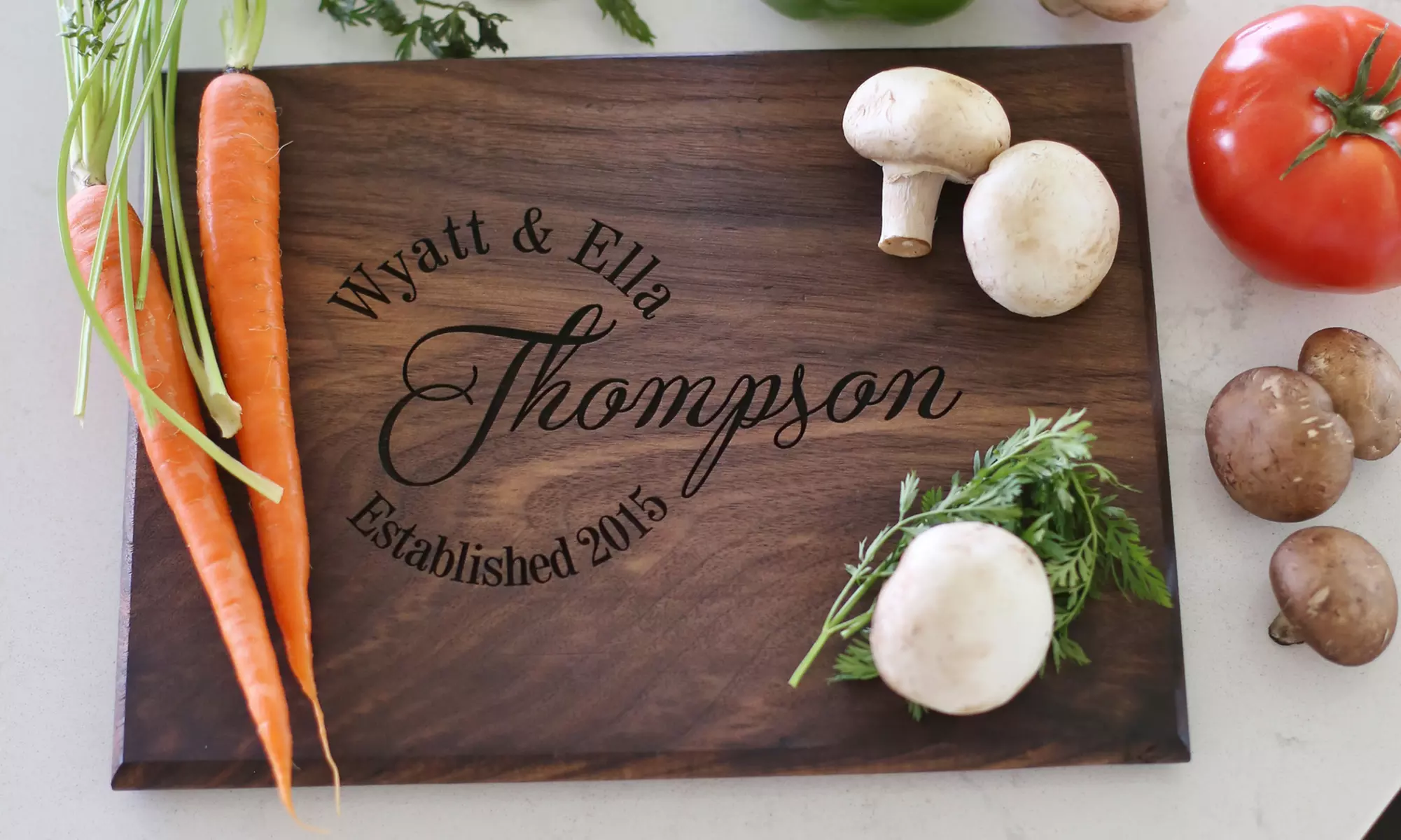 One or Two Custom Cutting Boards from Morgann Hill Designs (Up to 54% Off)  - Second Medium