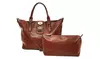 Rimen & Co. Lock-Closure Bag-in-Bag Tote Handbag